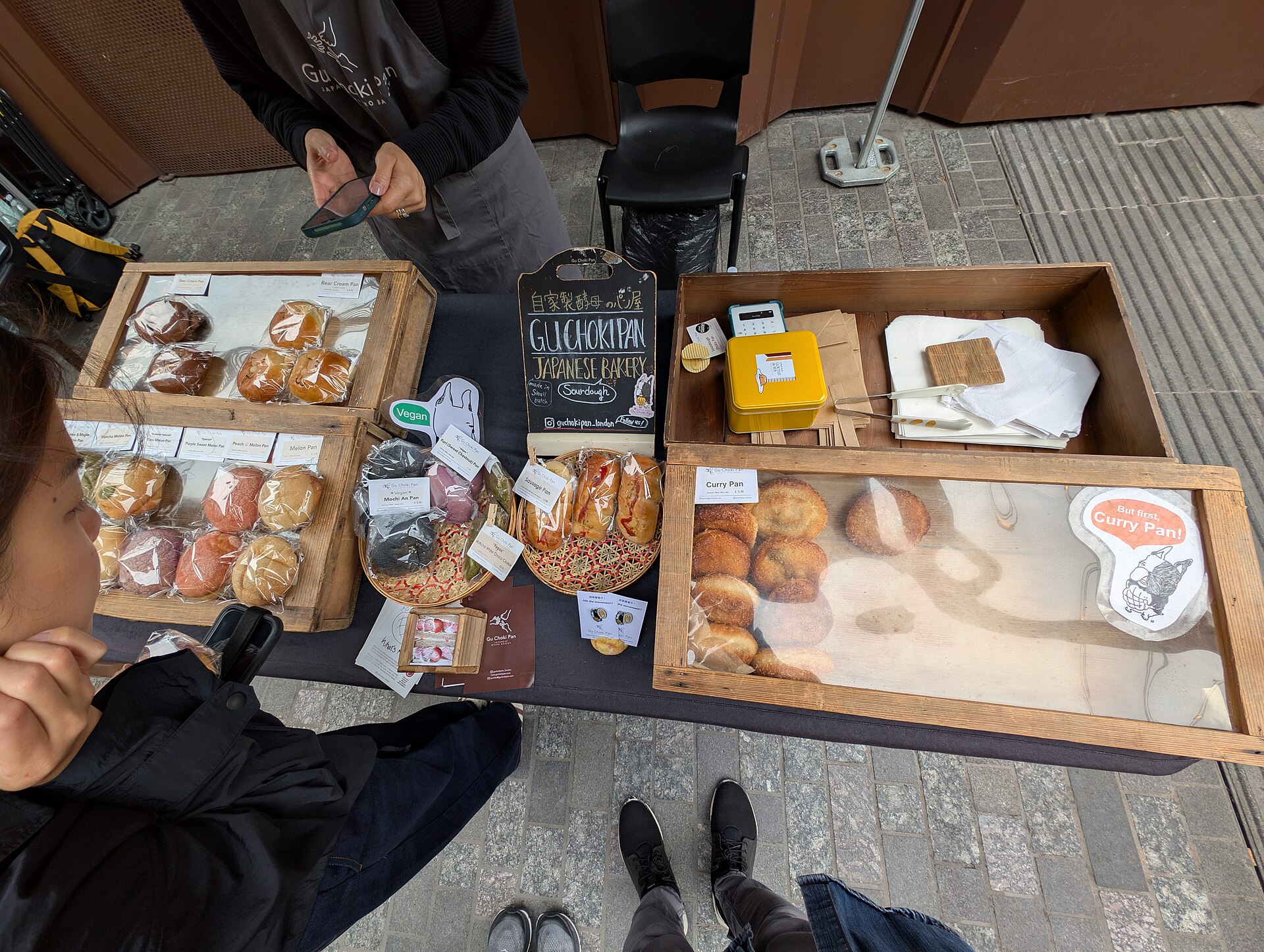 Borough Market food stall