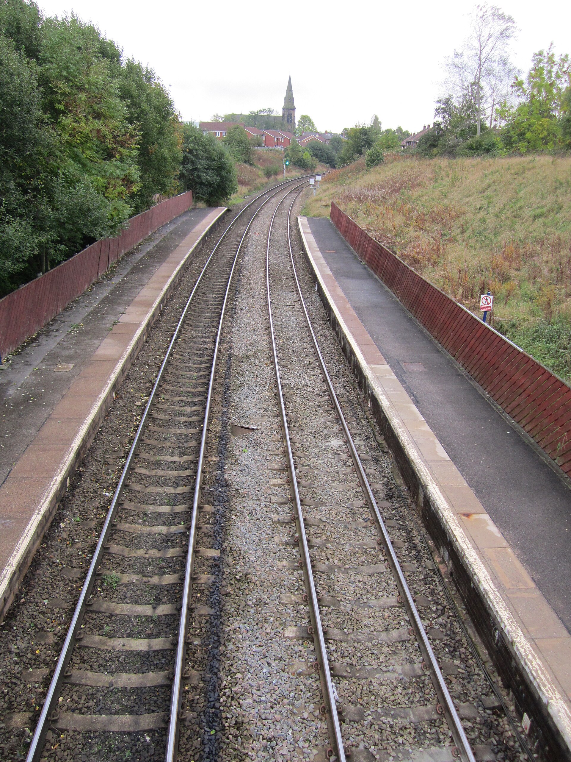 UK railway station commuters